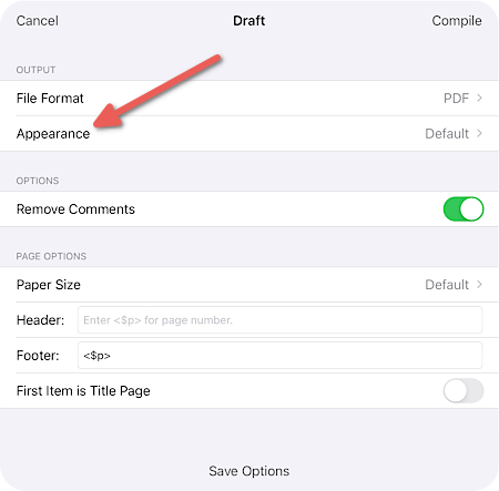 iOS 編譯對話框